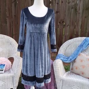 🆕WOT ~  Velvet Retro Dress/Tunic  ~